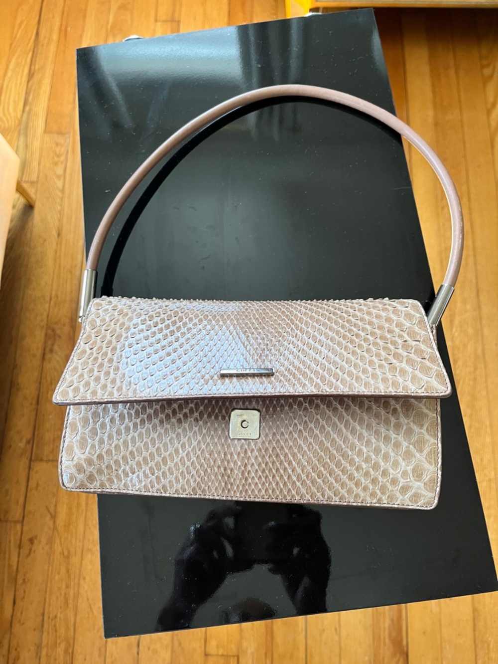 Vintage Gucci Snake Shoulder Bag - Picture 11 of 11